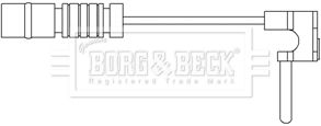 BORG & BECK Сигнализатор, износ тормозных колодок BWL3072